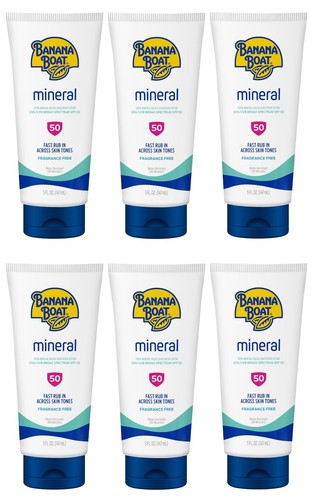 Banana boat mineral spf 50 - banana,
