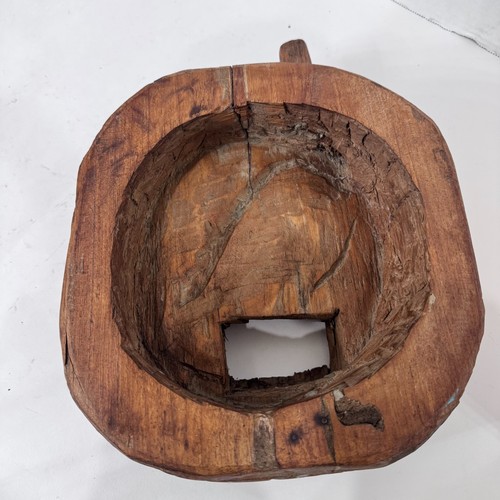 Antique primitive wooden mill - primitive,