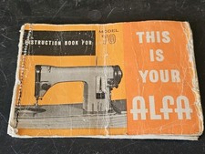 Original Alfa Model 70