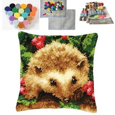 Set Latch Hook Pillowcase