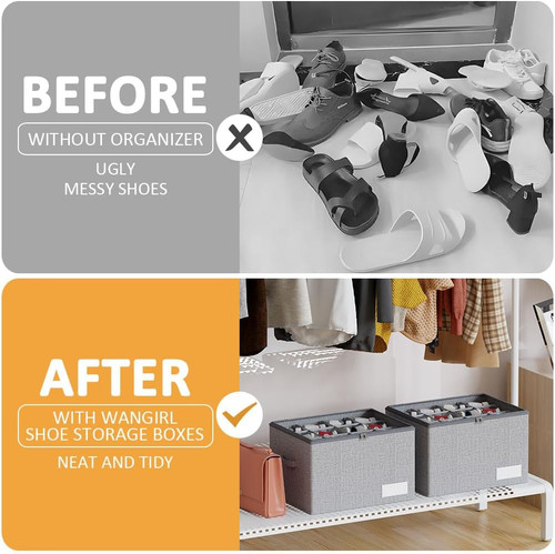 Fabric shoe storage - shoe, fits