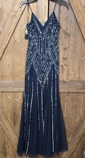 Jump Apparel Navy Blue Sequin