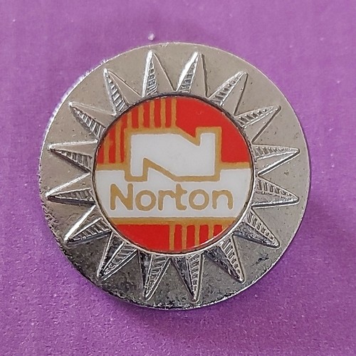 Norton motorcycle biker pin - motorcycle,