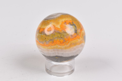 Bumble bee jasper sphere - bee,