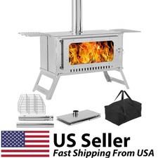Portable Hot Tent Stove Wood