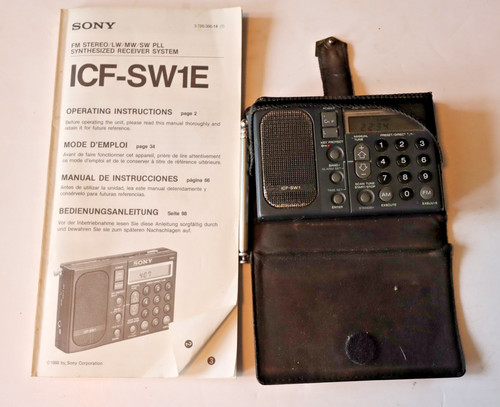 Sony icf sw1e stereo - icf-sw1e,