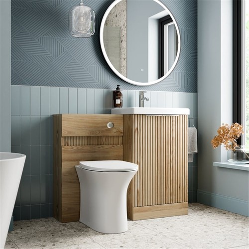 1000mm fluted woodgrain back - fluted,