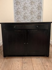 Hideaway computer desk used - computer,