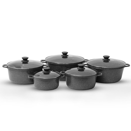 5pc die cast aluminium - die-cast,