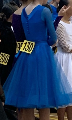 Blue juvenille competition - blue,