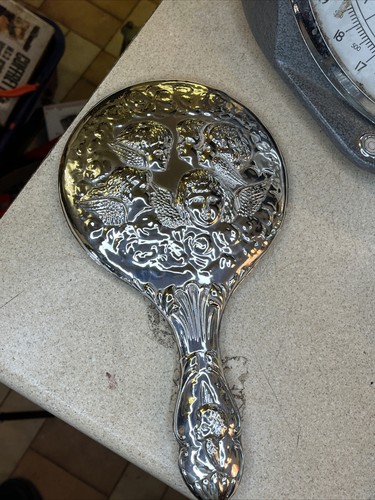 Antique silver hand - silver,