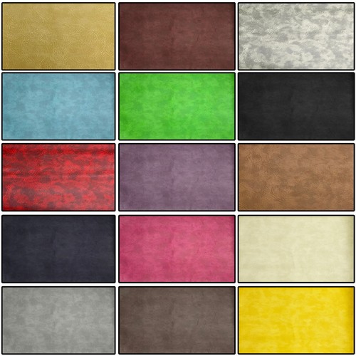 Heavy faux leather sheets - leather, a4