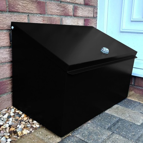 Lockable metal parcel delivery - lockable,