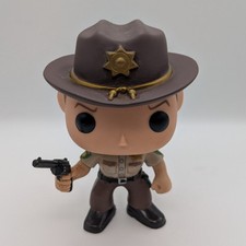 Funko Pop Walking Dead Rick Grimes #13 Loose, Free Domestic Shipping