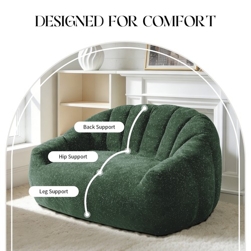Seater adult bean bag - seater, cord