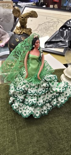 Vintage spanish flamenco doll - vintage,