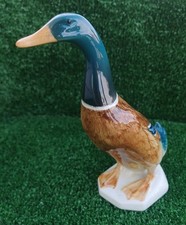 Beswick Standing Mallard Duck 19.5cm Designed By Mr Watkin Model  no. 756-1