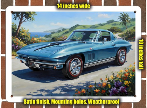 Metal sign 1967 chevrolet - -,