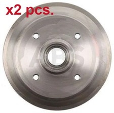 X2 PCS REAR BRAKE DRUM SET X2
