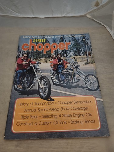 Street chopper august 1972 - chopper,