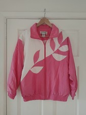 Vintage Shell Suit Jacket Pink