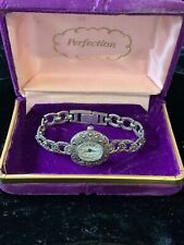 Sterling Silver 925 Vintage Womens Watch Collectable Antique with marcasite 