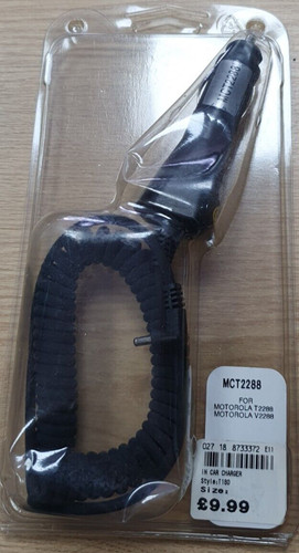 Car charger for motorola - in,