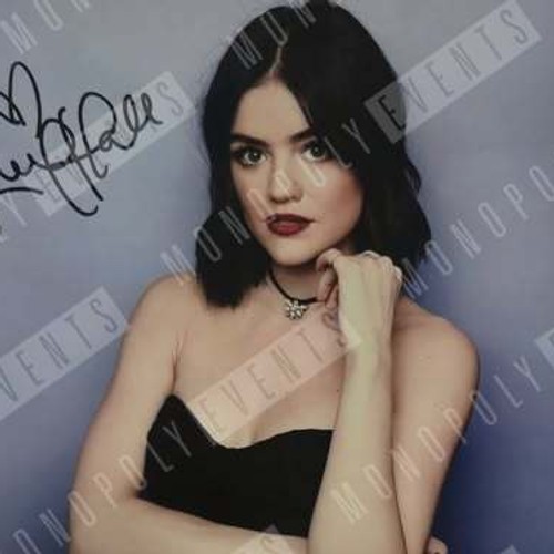 Lucy hale signed pretty - lucy, little