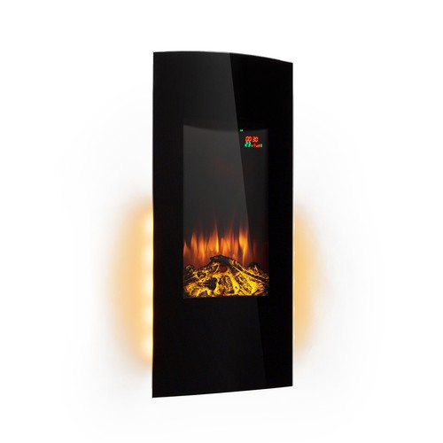 Electric fireplace wall - electric,