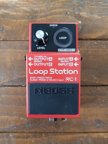 Boss loop station looper - boss, rc-1