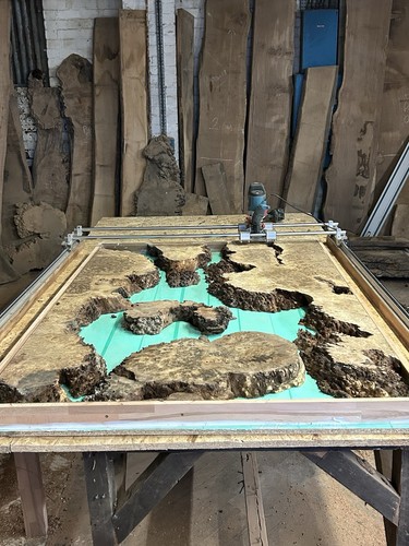 Bespoke river tables - bespoke, made