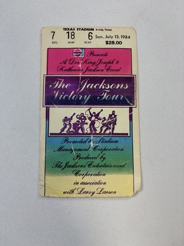 The jacksons victory tour - the,