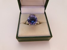 Gemporia 7.63ct Baiyang Colour Change Fluorite Sterling Silver Ring N 1/2 - BNWT