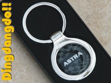 ID Tag Alloy Chrome Keyring