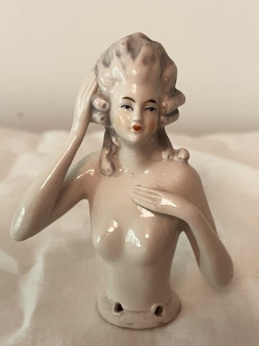 Antique german porcelain half - german,
