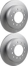 Rear Brake Disc Set Fits