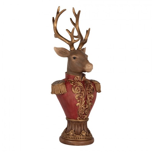 Brown stag ornament reindeer - brown,