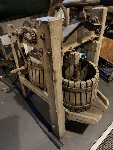 Antique wooden manual - antique,
