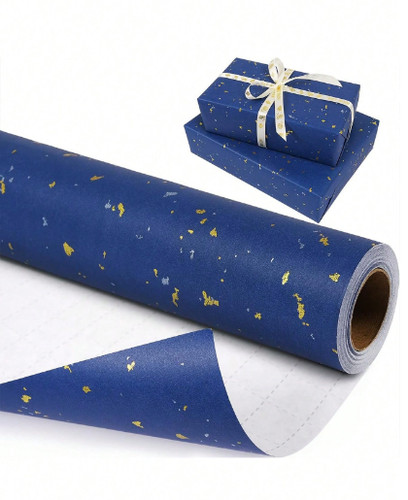 Gift wrap roll - gift, metal