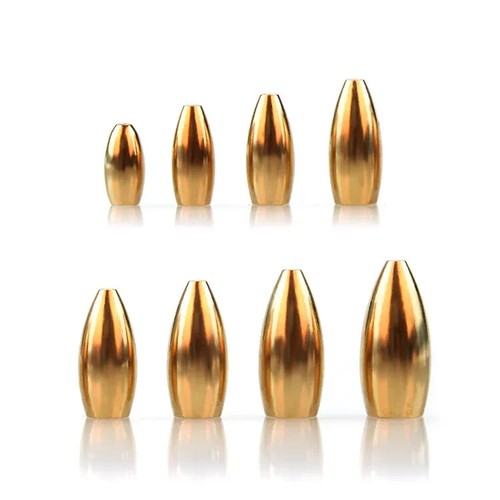Brass fishing spinner - brass,