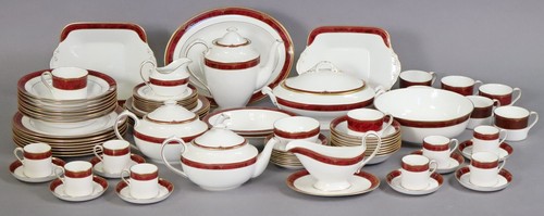 Spode bordeaux tableware - spode,