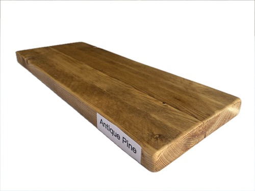 Rustic scaffold board shelf - rustic,
