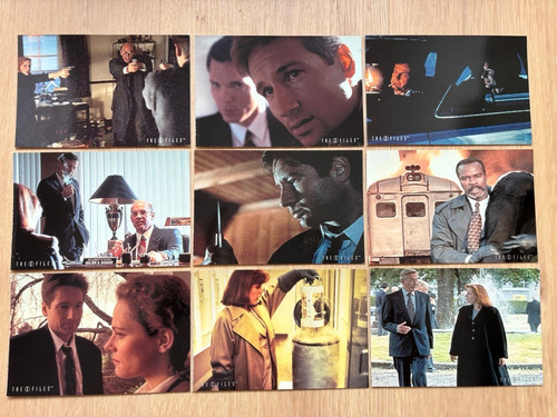 Rare files postcards set - rare, x-files