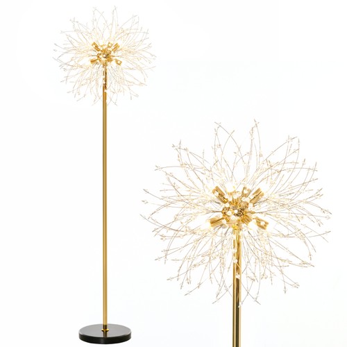 Homcom modern floor - modern, lamp