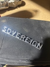 DAIMLER SOVEREIGN BOOT BADGE SERIES 1 2 XJ6 XJ12