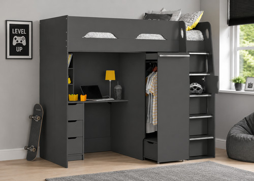 Anthracite grey high - anthracite, sleeper
