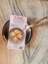 New T-Fal 3 Pc Ceramic Non