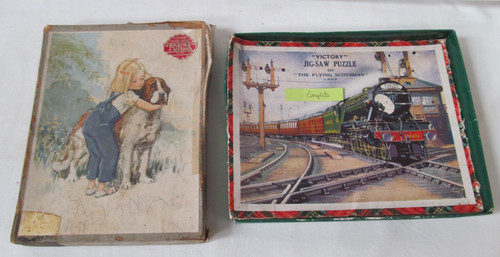 Vintage wooden jigsaw puzzle - jigsaw,