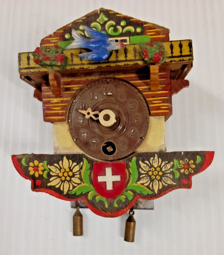 Small wooden vintage spring - vintage,