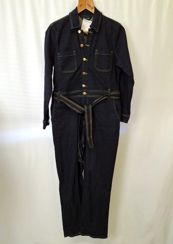 Sosandar denim boilersuit - sosandar,